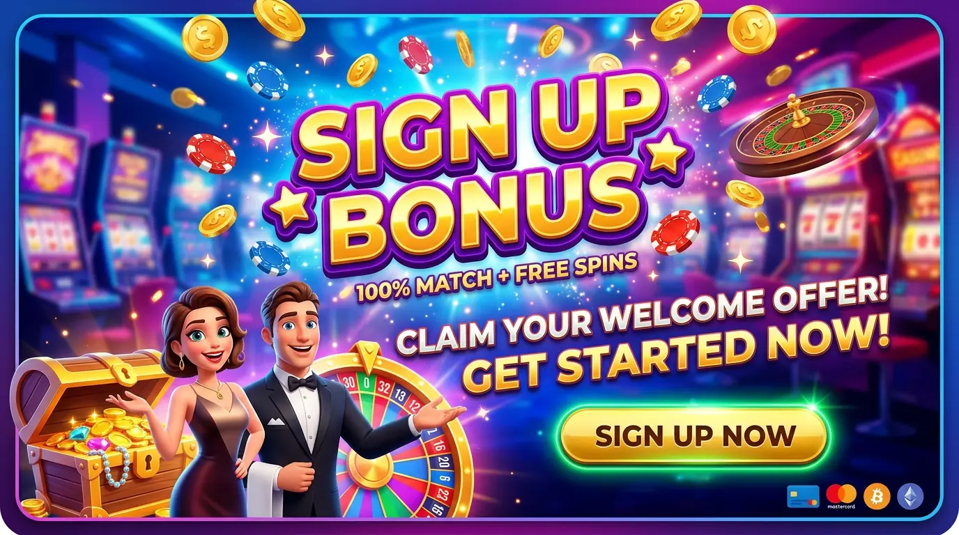 Lucky Wins new player bonus