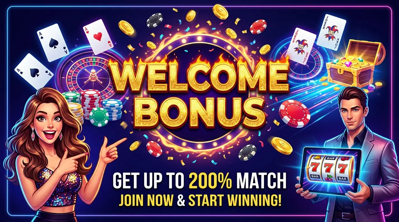 Lucky Wins new player bonus