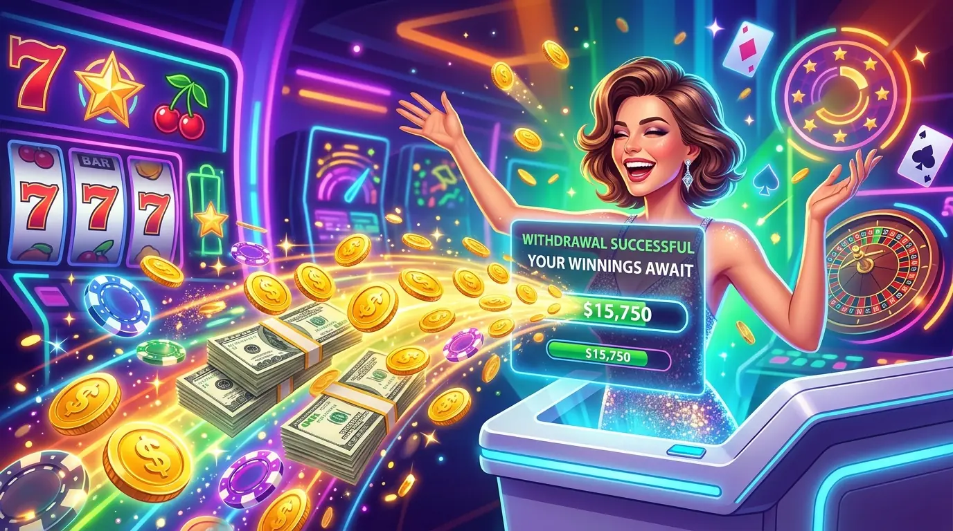 Lucky Wins casino withdrawal