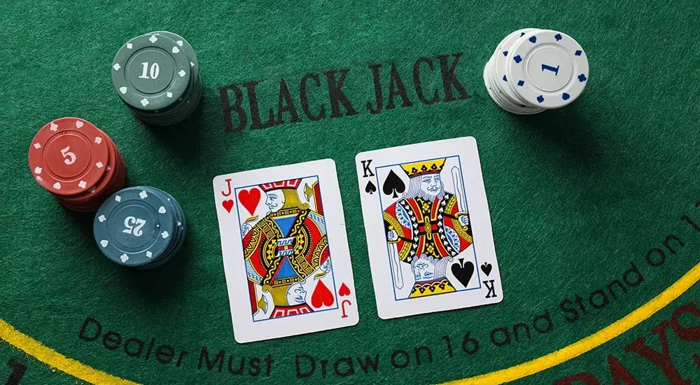 Lucky Wins blackjack game