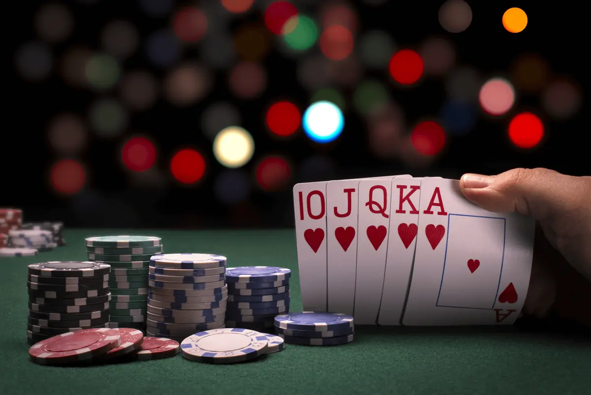 Lucky Wins poker game